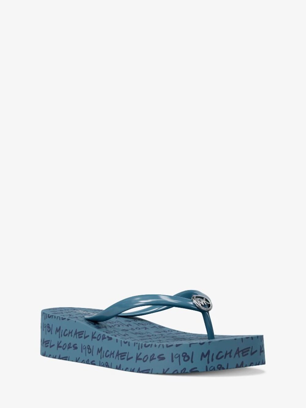 Michael Kors Women's Bedford MK Logo Flip Flop